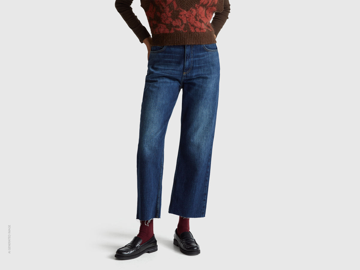 Jeans cropped daddy fit - ucb_image_F