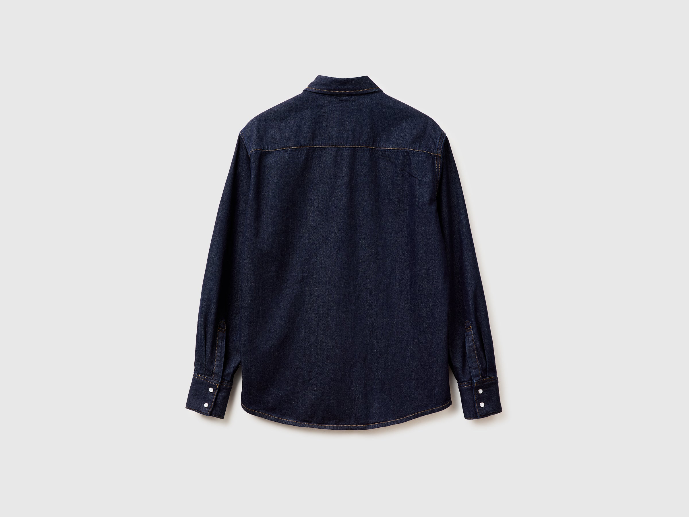 Camisa western de jeans escuro - ucb_image_BS