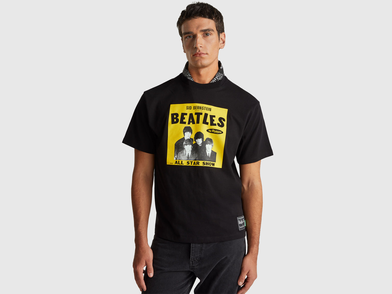 T-shirt "The Beatles” em algodão - ucb_image_F