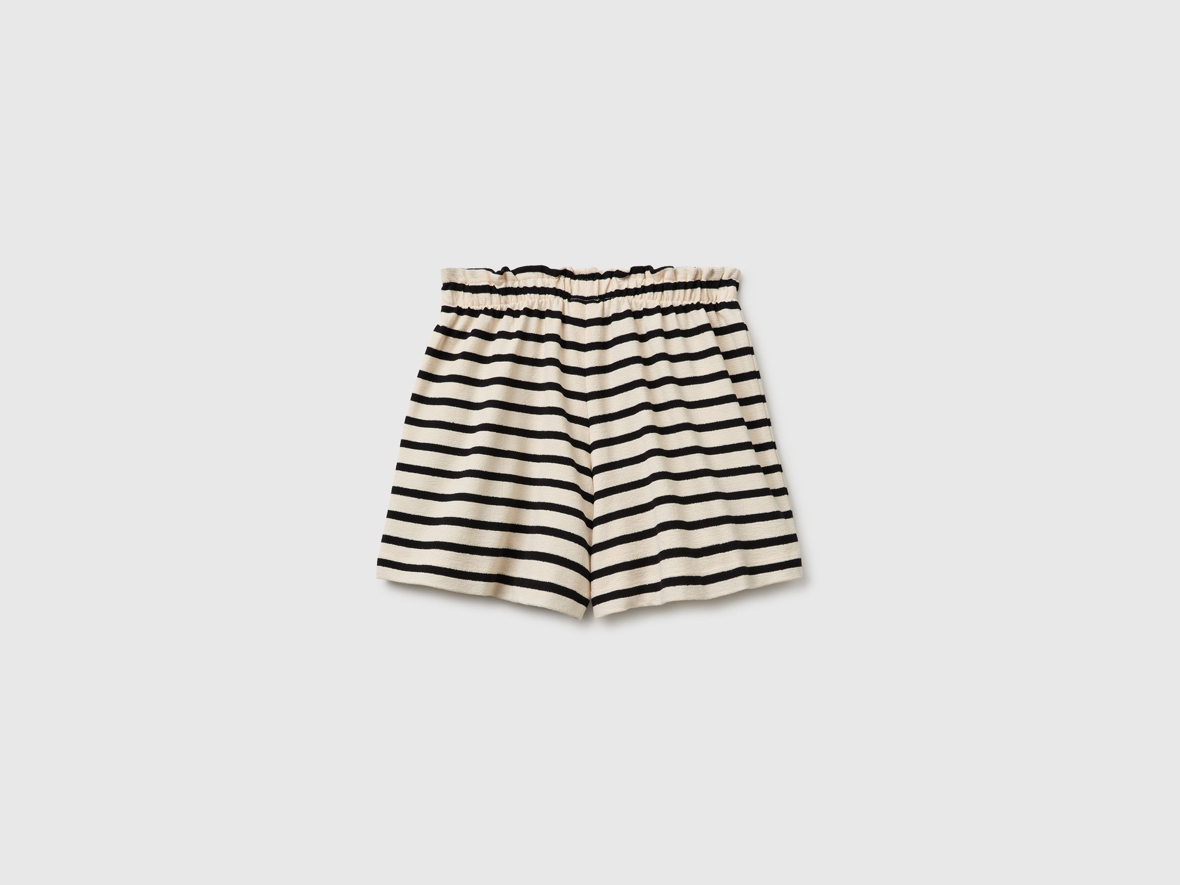 Shorts às riscas com bolsos pequenos - ucb_image_BS