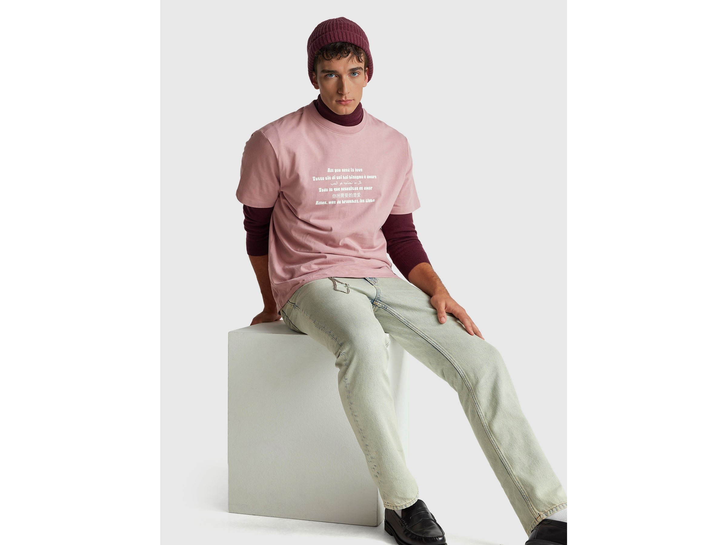 T-shirt "The Beatles” em algodão - ucb_image_FY