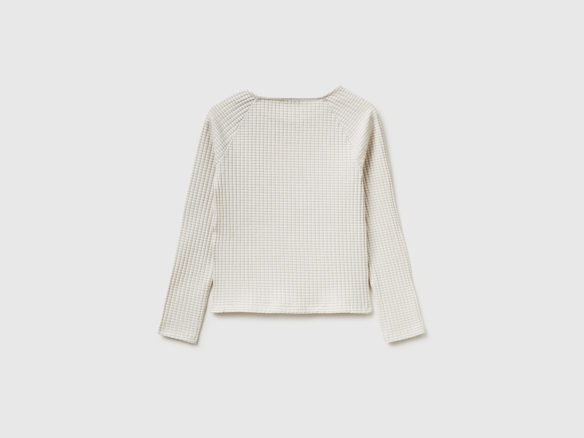 Ribbed boat neck T-shirt - ucb_image_BS