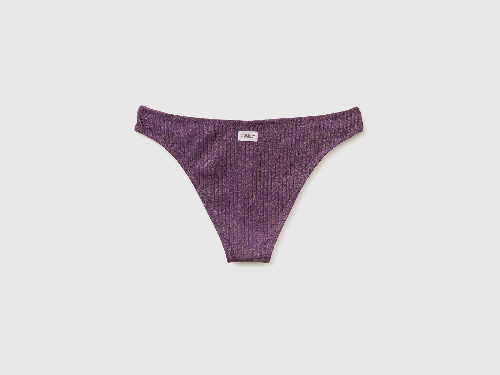 Slip de biquíni canelado com lurex - ucb_image_BS