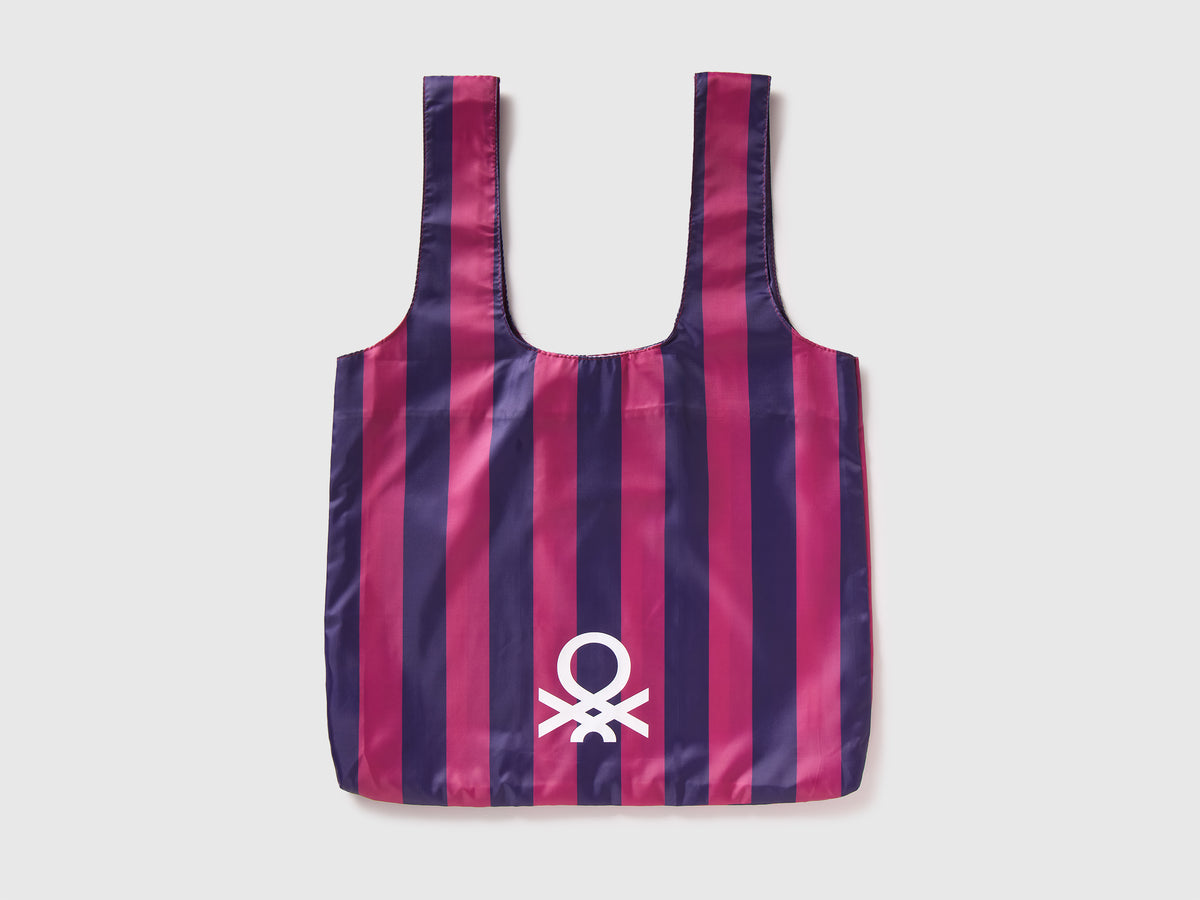 Tote bag às riscas violeta e fúcsia - ucb_image_FS
