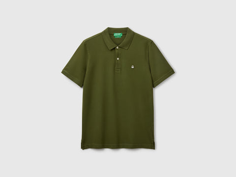 Polo verde-oliva slim fit - ucb_image_FS