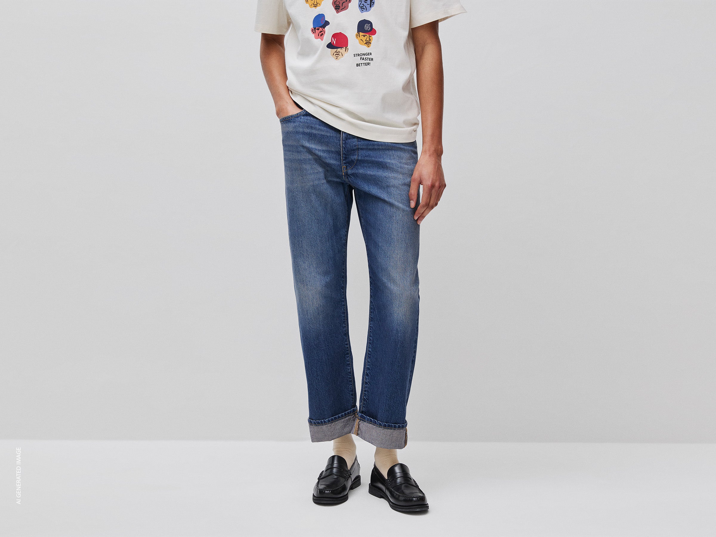 Jeans regular fit stone washed - ucb_image_F