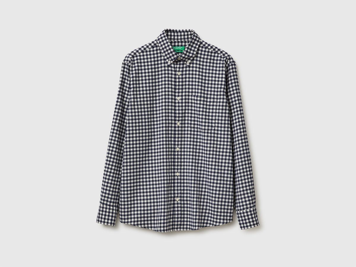Camisa button down em flanela - ucb_image_FS