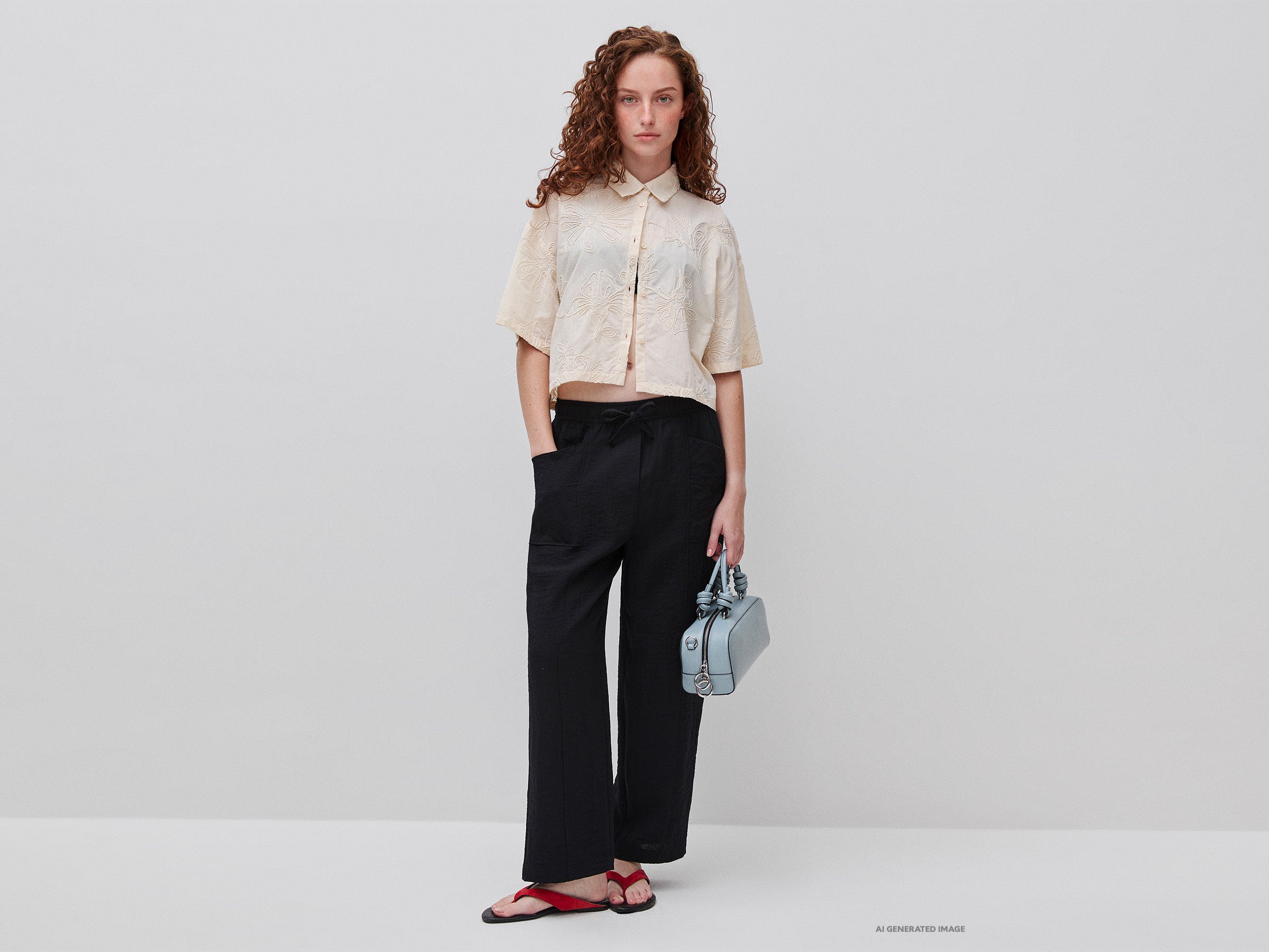 Camisa cropped com bordados florais - ucb_image_FY