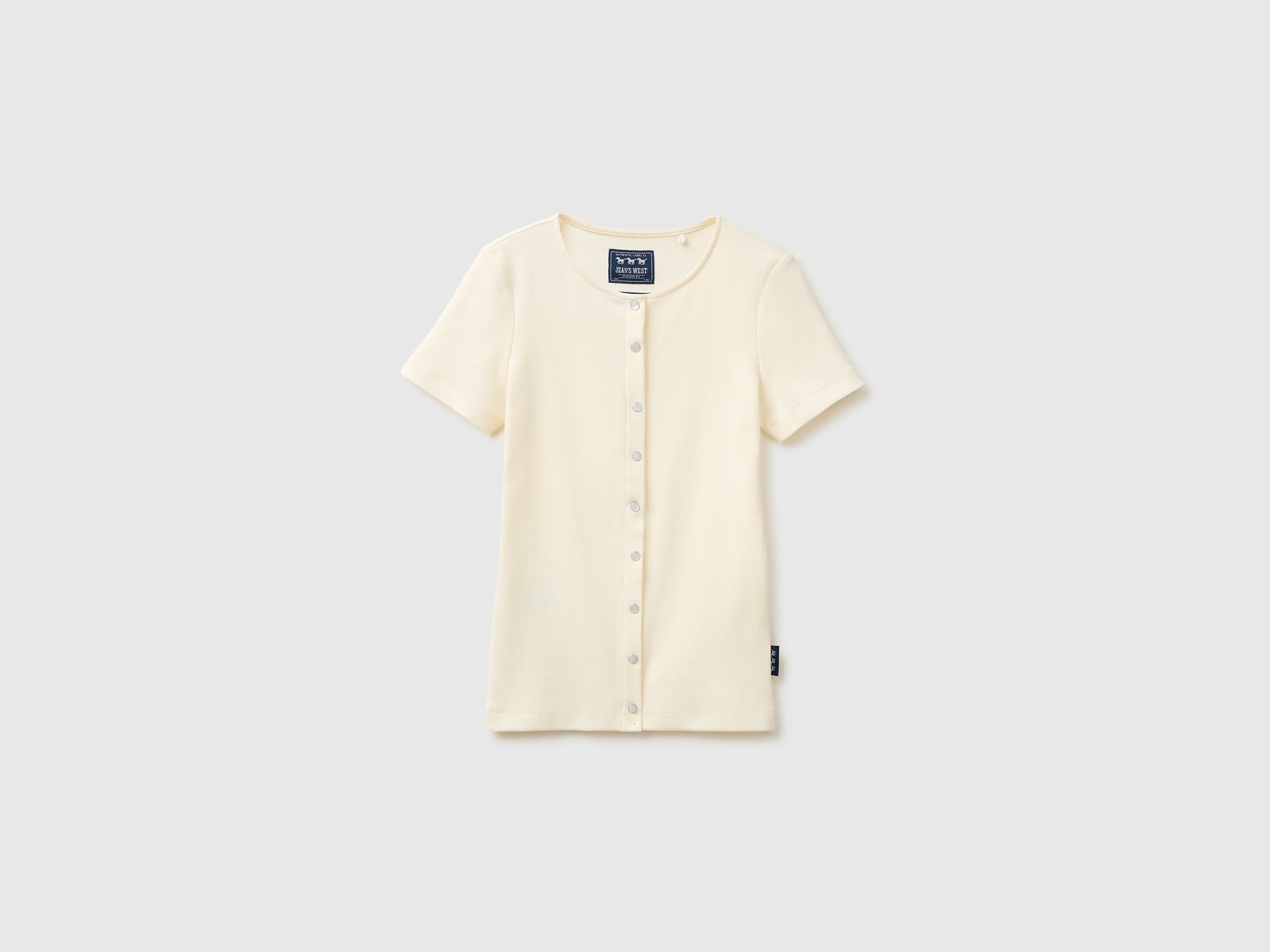 T-shirt canelada com botões - ucb_image_FS