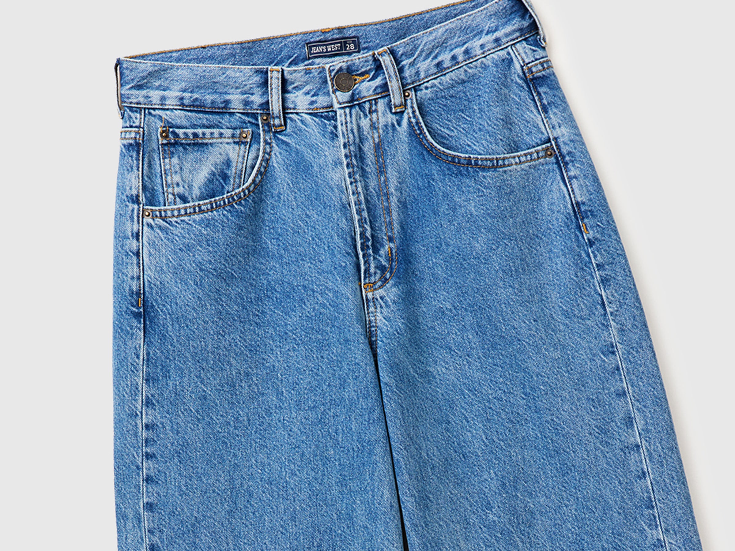 Jeans wide fit lavagem clara - ucb_image_DS1
