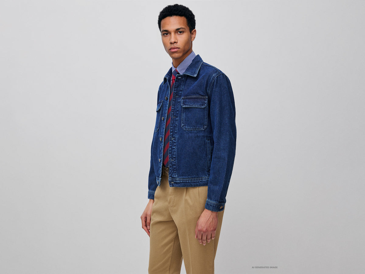 Blusão em denim regular fit - ucb_image_F