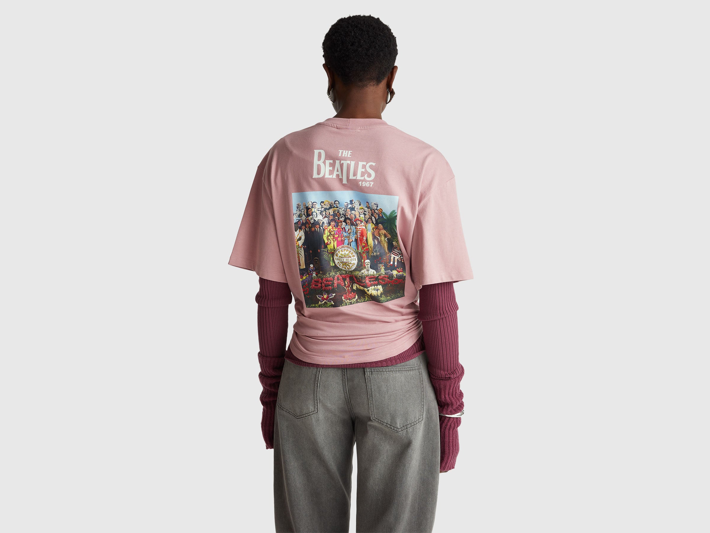 T-shirt "The Beatles” em algodão - ucb_image_B