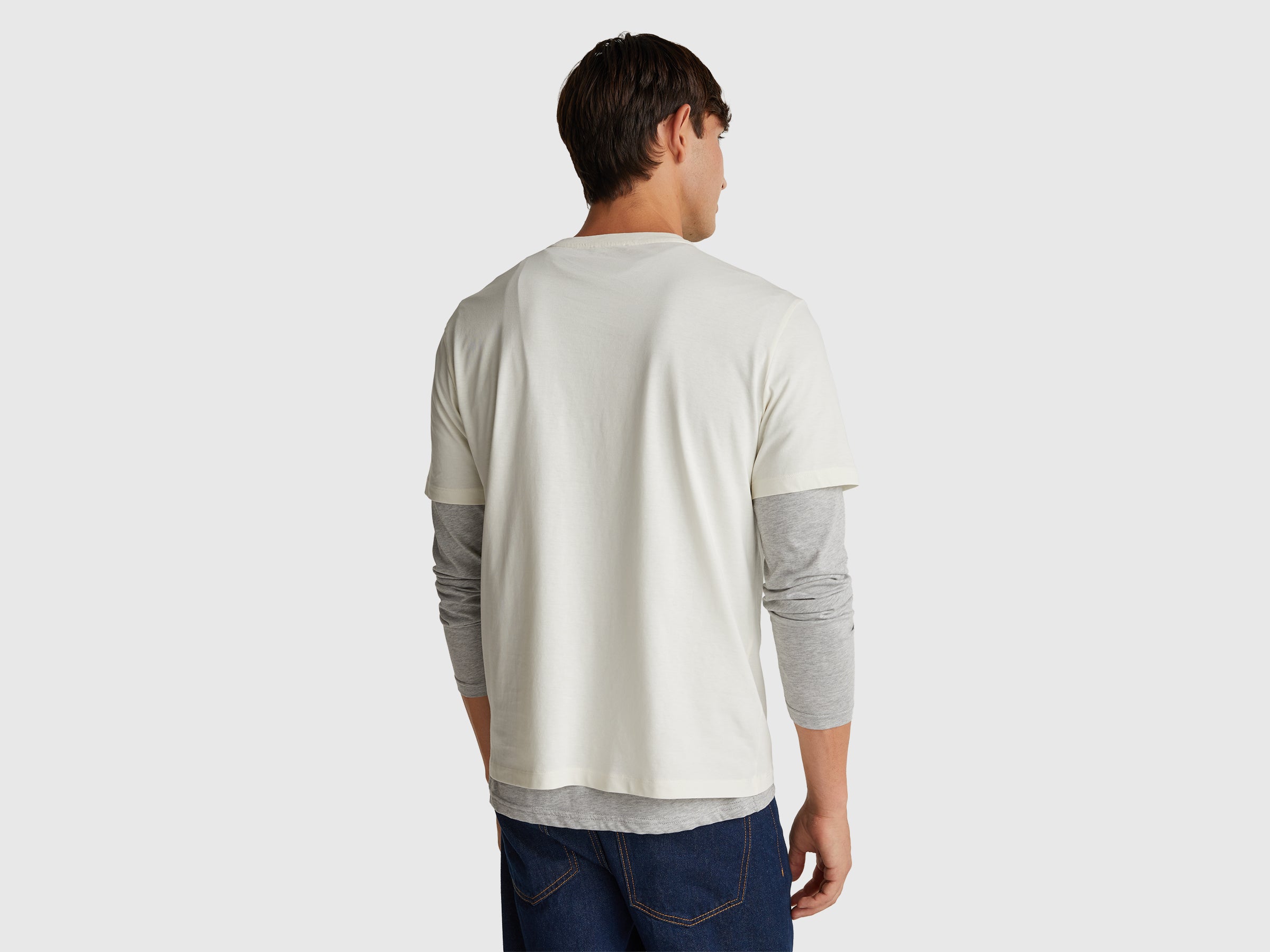 T-shirt em algodão com logótipo - ucb_image_B