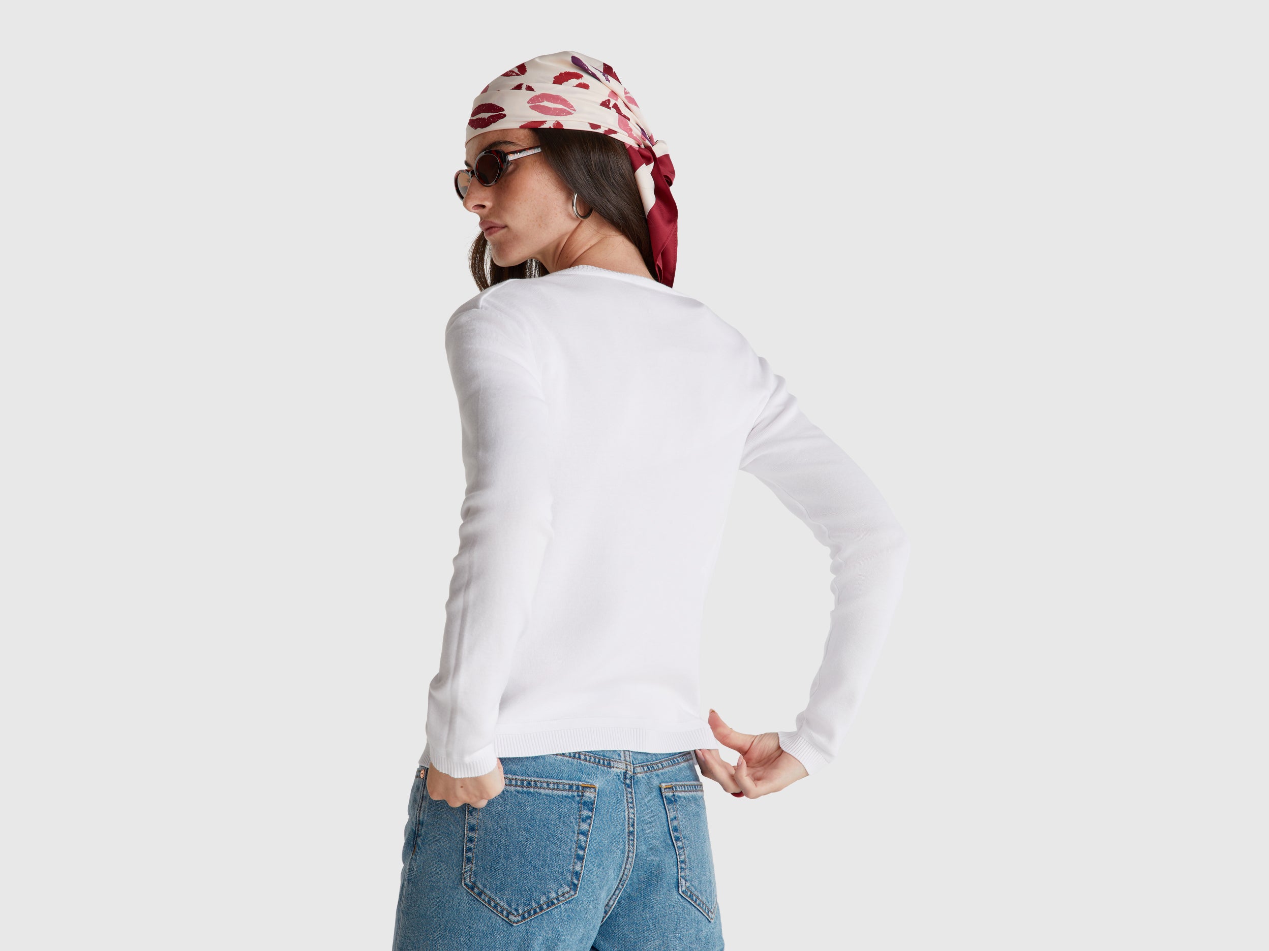Cardigã branco 100% algodão - ucb_image_B