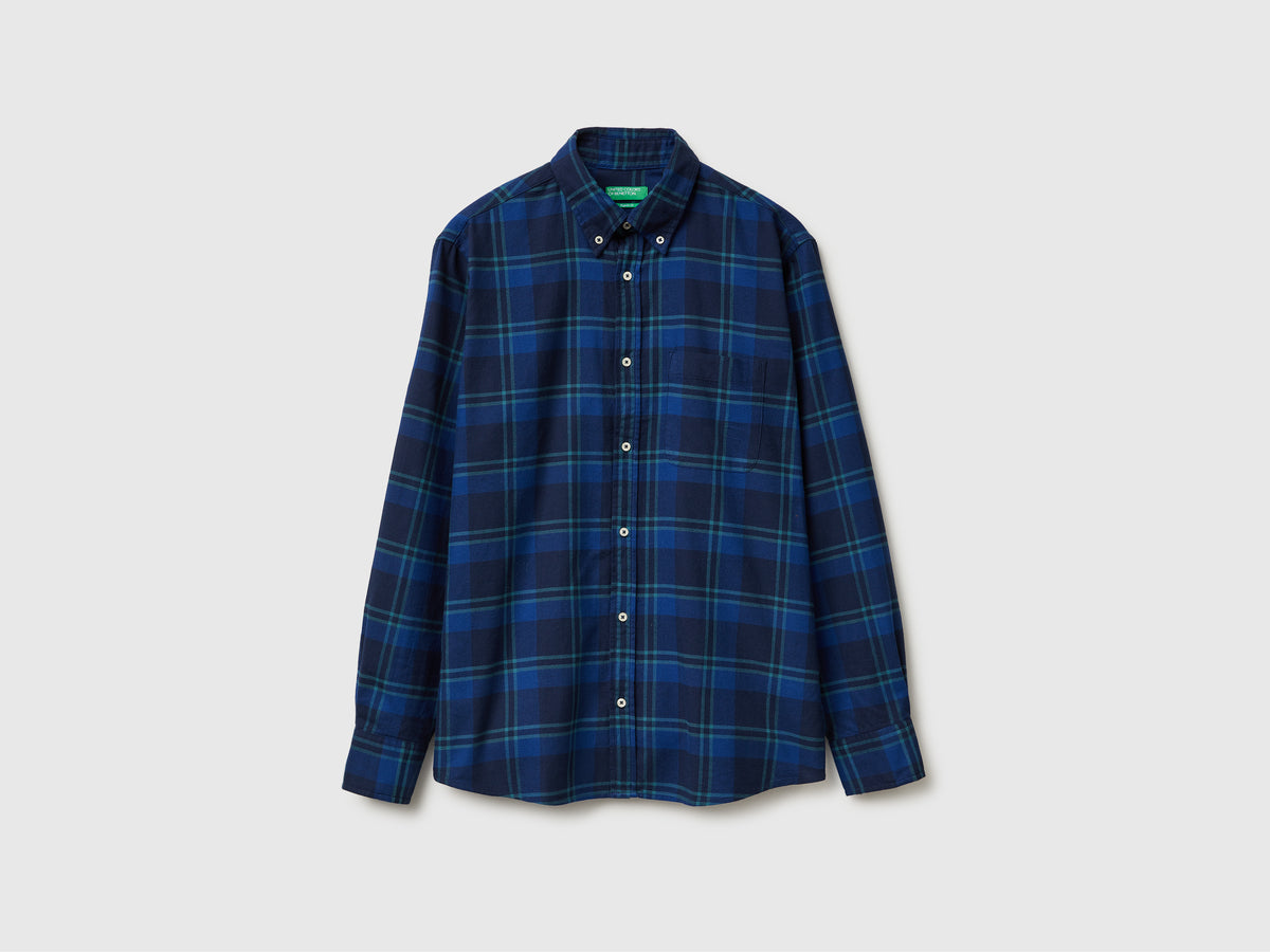 Camisa button down em flanela - ucb_image_FS