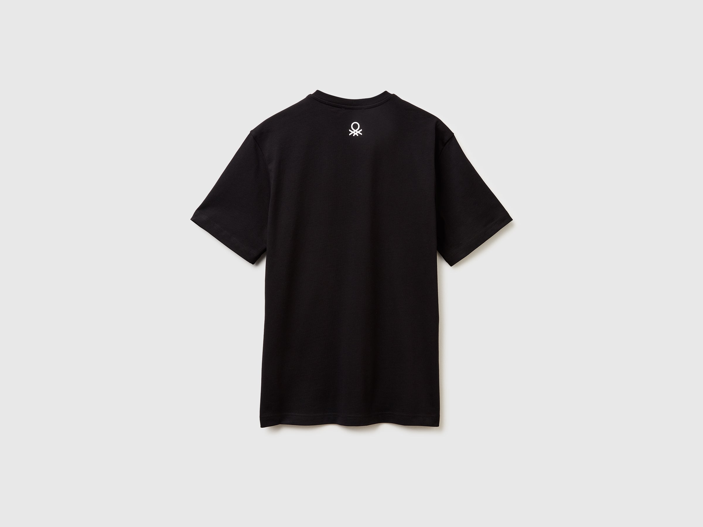 T-shirt relaxed fit com estampa à frente e atrás - ucb_image_BS