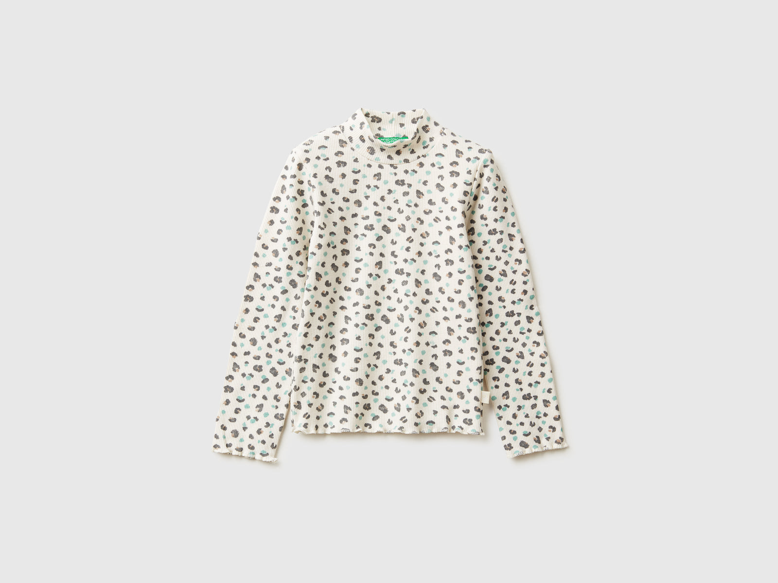 T-shirt slim fit com estampa animal - ucb_image_FS