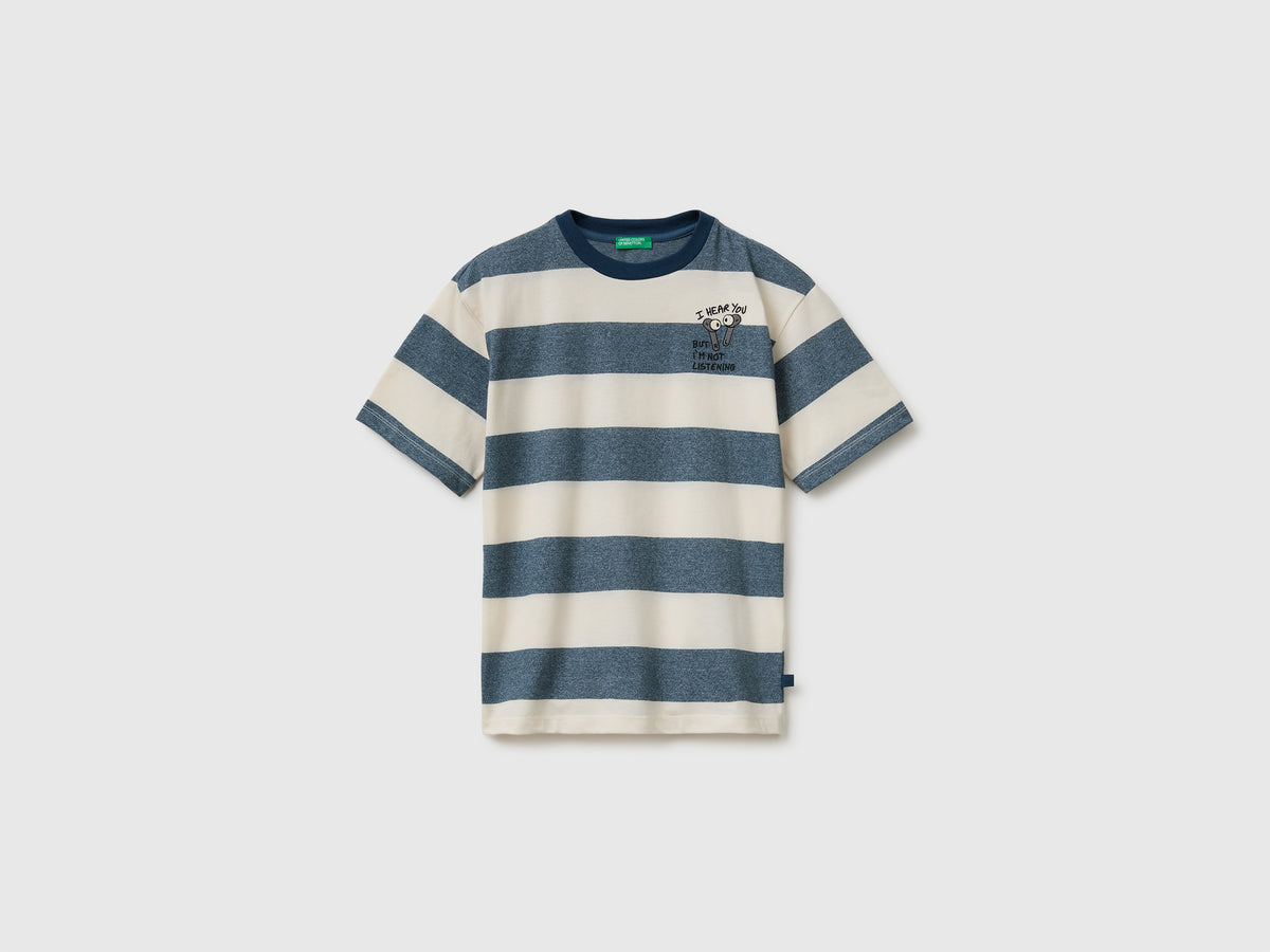 T-shirt over fit às riscas - ucb_image_FS