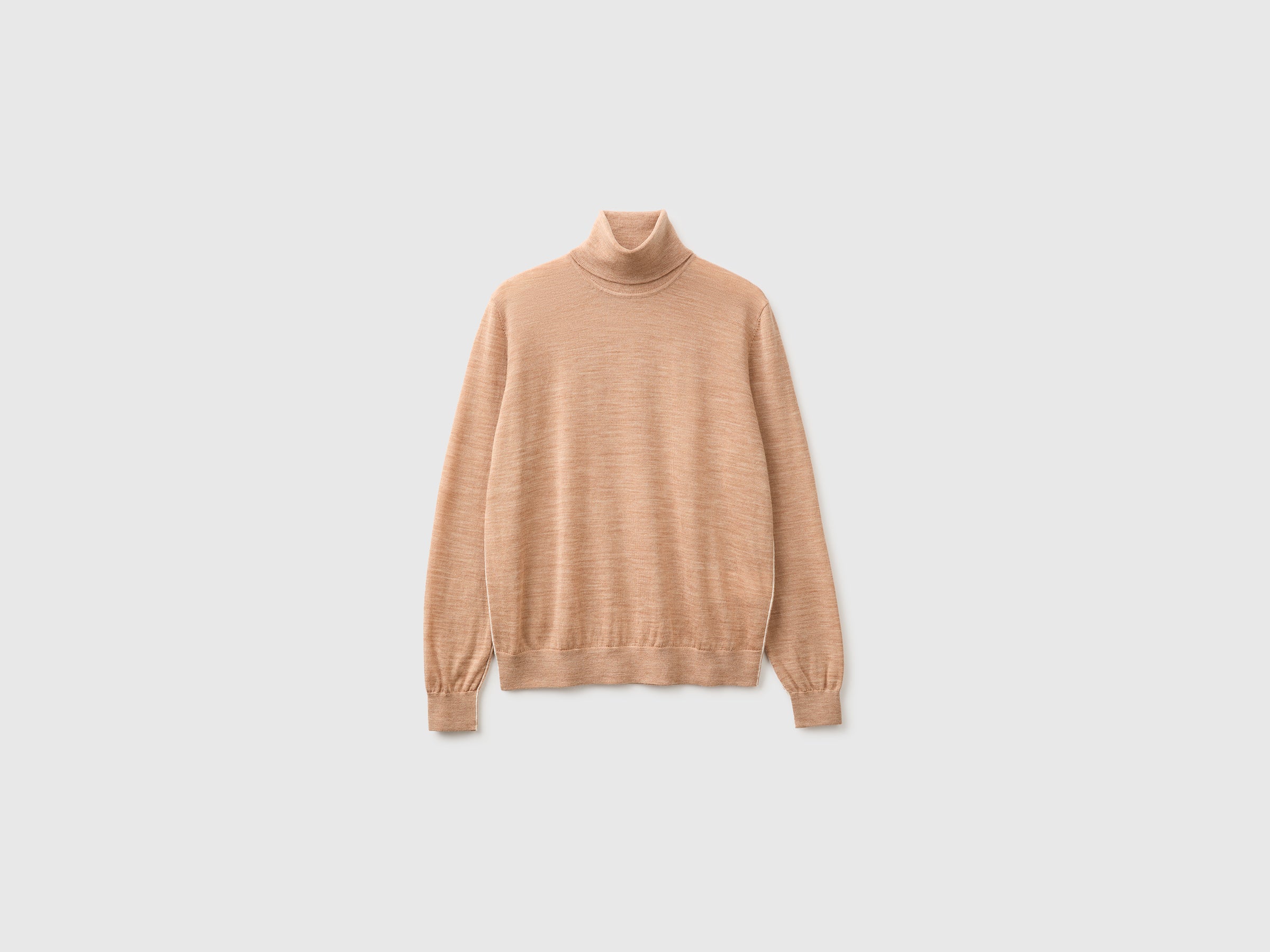 Camisola de gola alta em pura lã Merino - ucb_image_FS