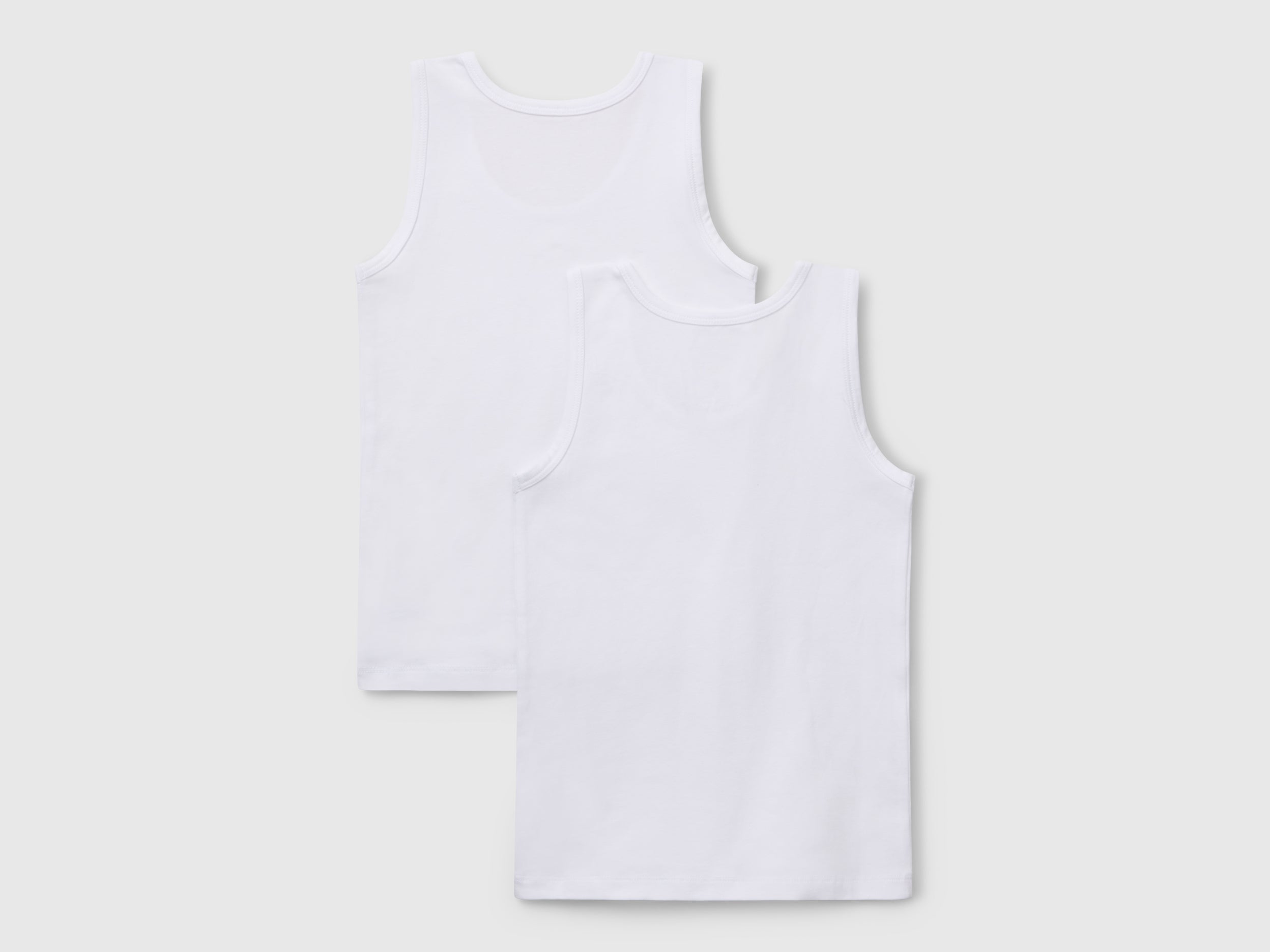 Two tank tops in stretch organic cotton - ucb_image_BS