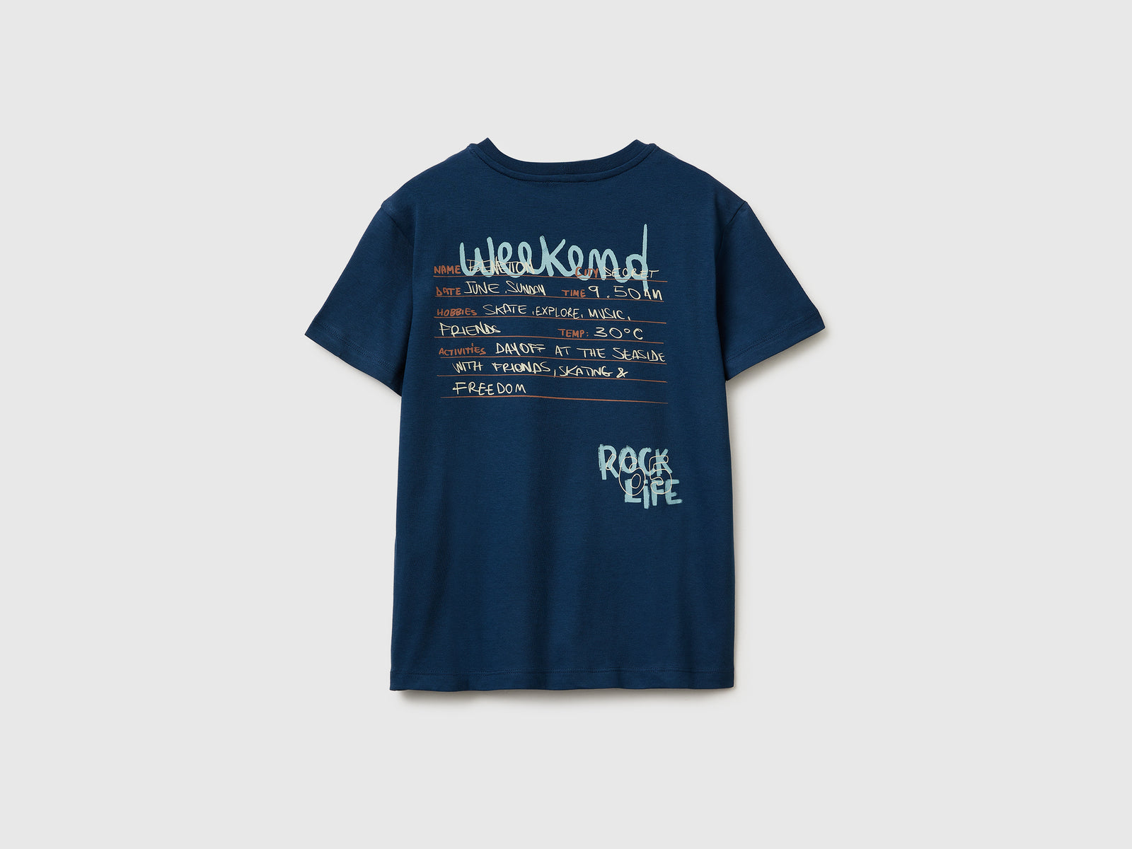 Organic cotton printed T-shirt - ucb_image_BS