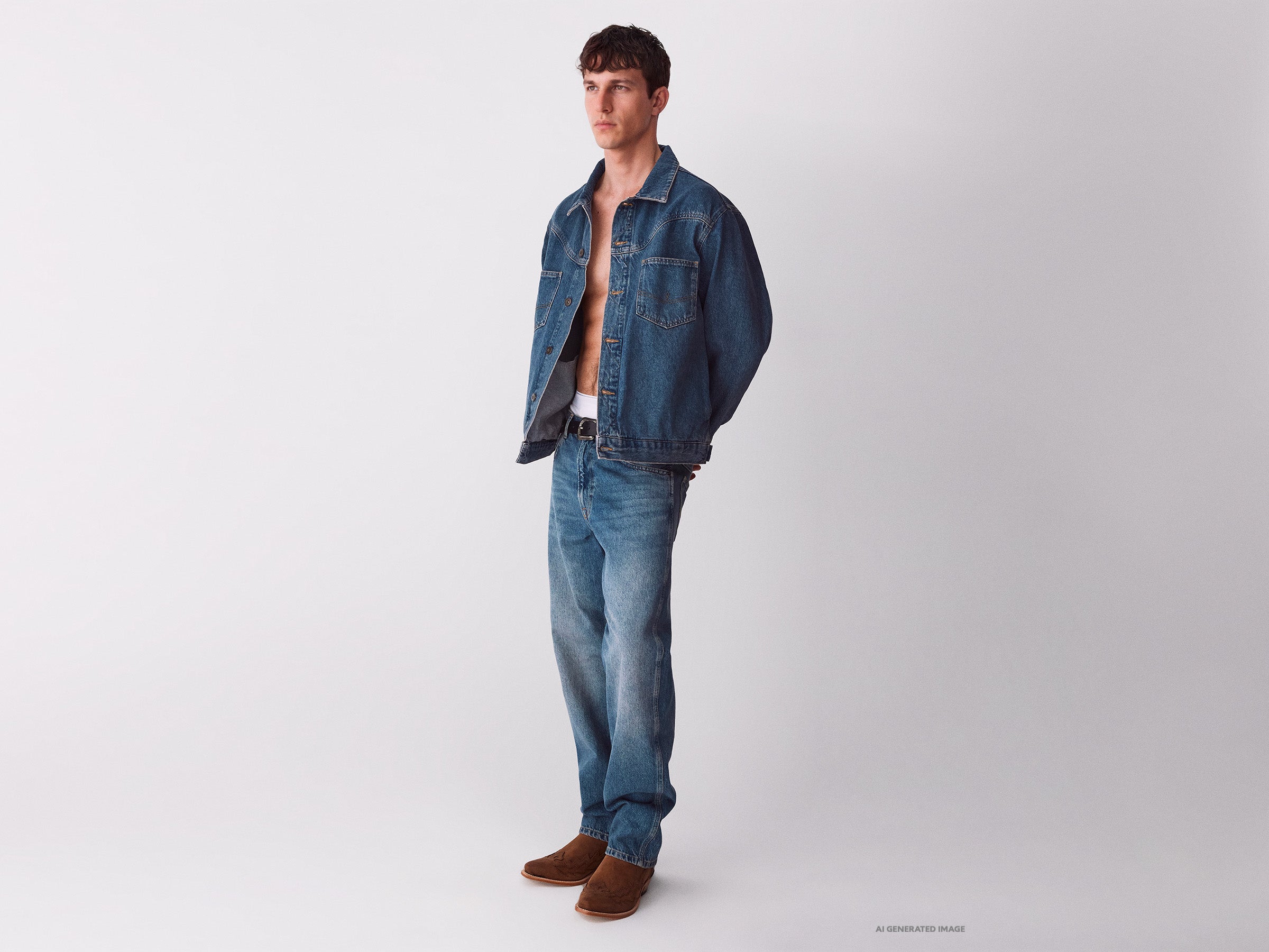Jeans regular fit lavagem vintage - ucb_image_FY