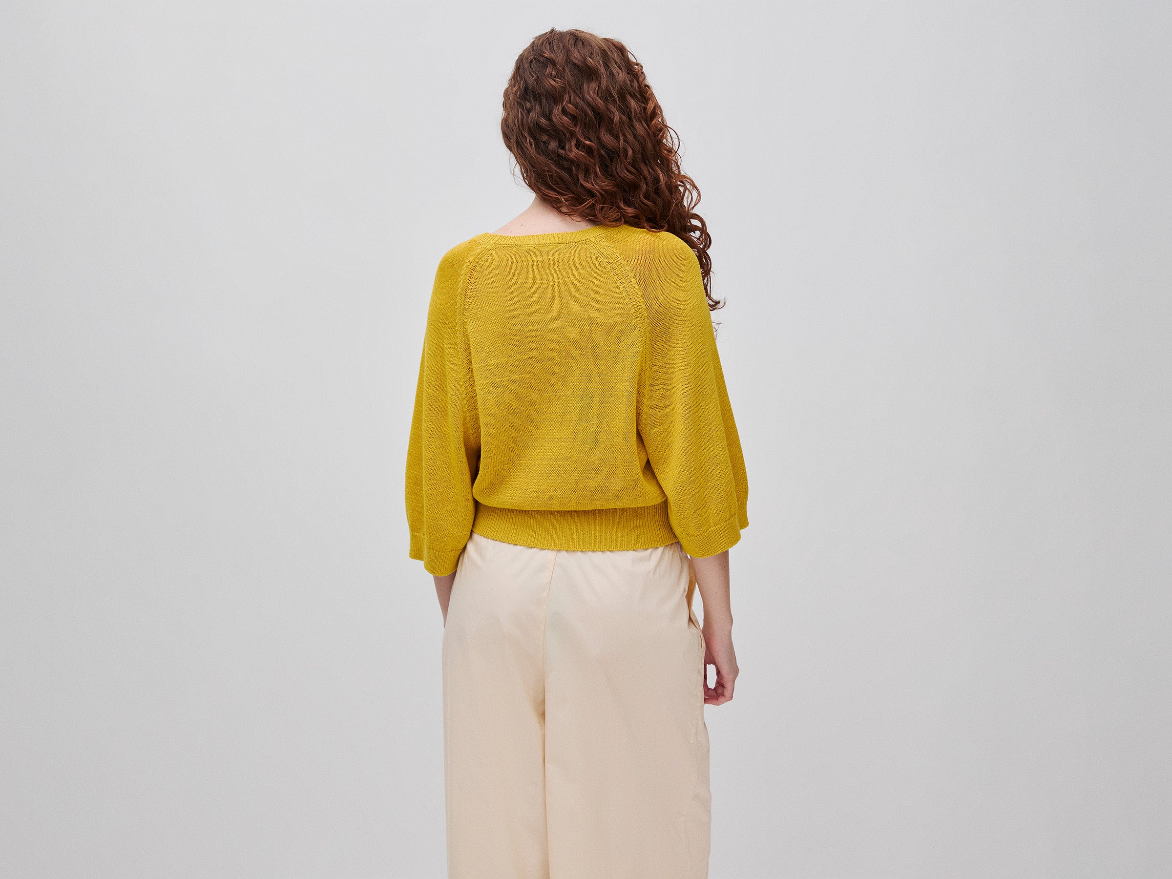 Camisola over em mistura de linho - ucb_image_B