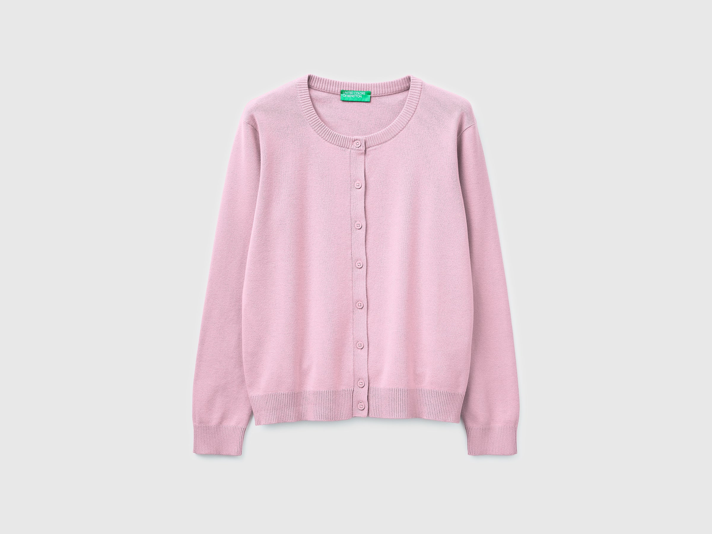 Cardigã rosa em algodão tricot - ucb_image_FS