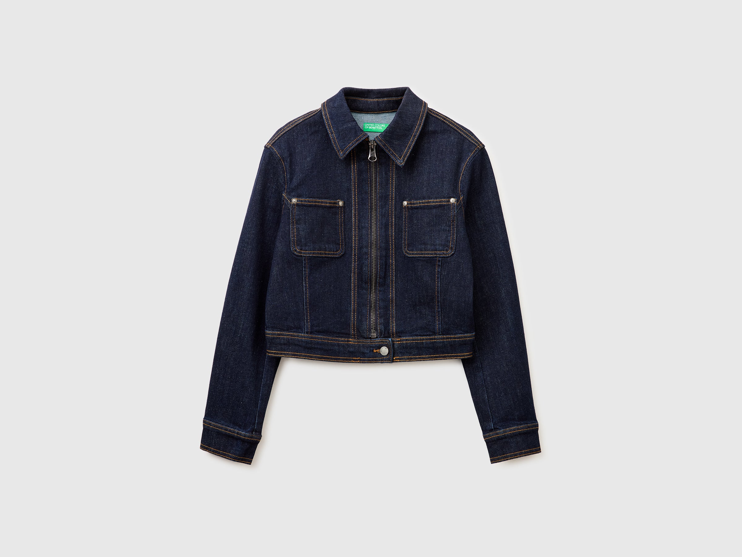 Casaco em denim com fecho de correr - ucb_image_FS