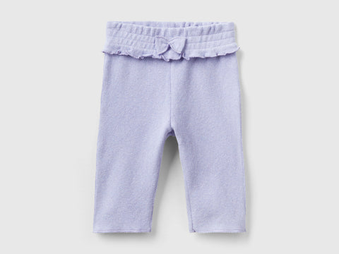 Calças skinny fit em mistura de algodão reciclado - ucb_image_FS