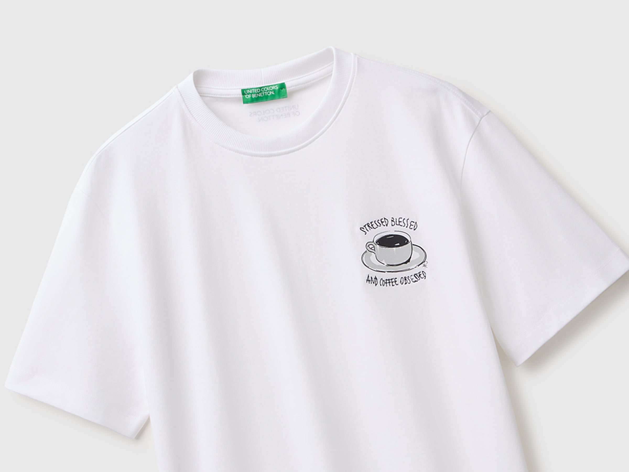 T-shirt regular fit com estampa - ucb_image_FY