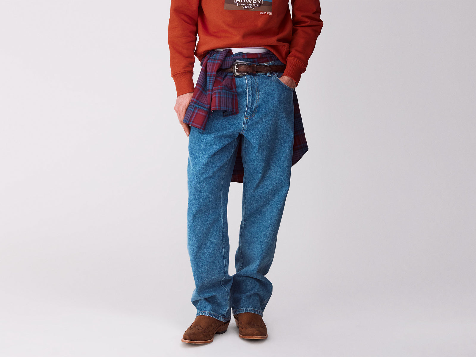 Jeans carpenter fit lavagem clara - ucb_image_F