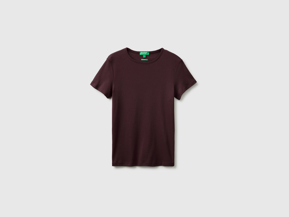 T-shirt de gola redonda slim fit - ucb_image_FS