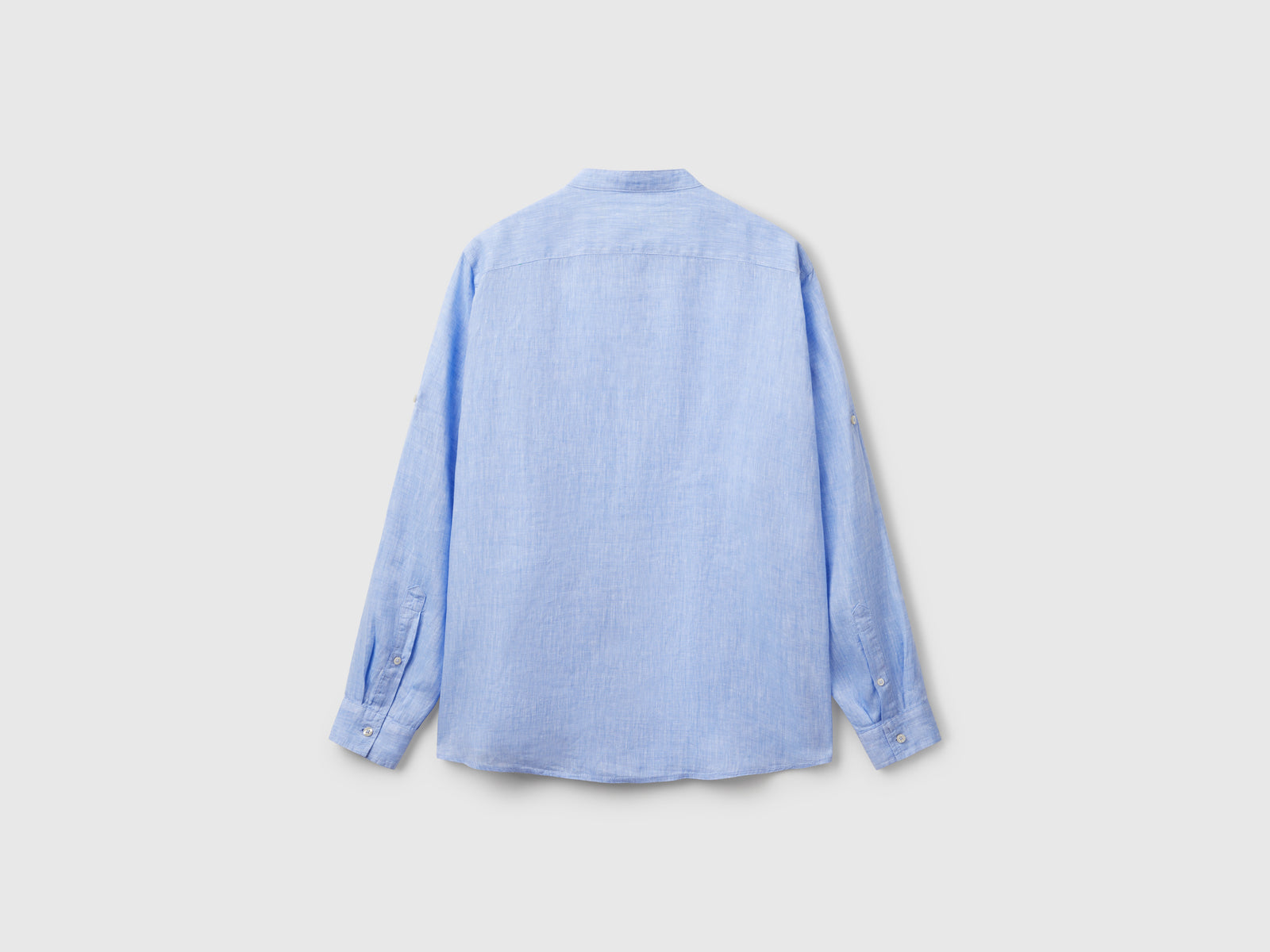 Camisa em linho com gola coreana - ucb_image_BS
