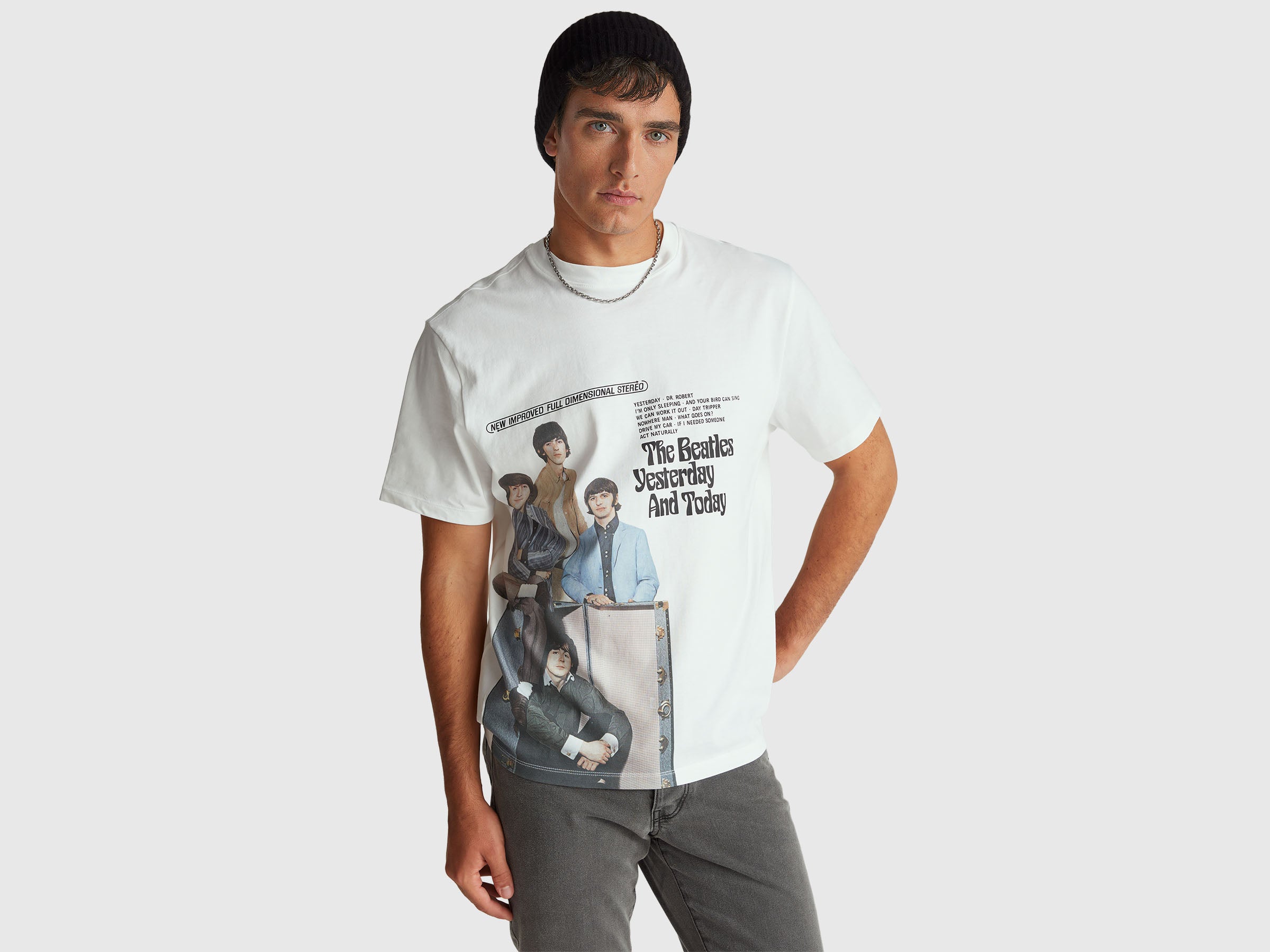 T-shirt "The Beatles” em algodão - ucb_image_F