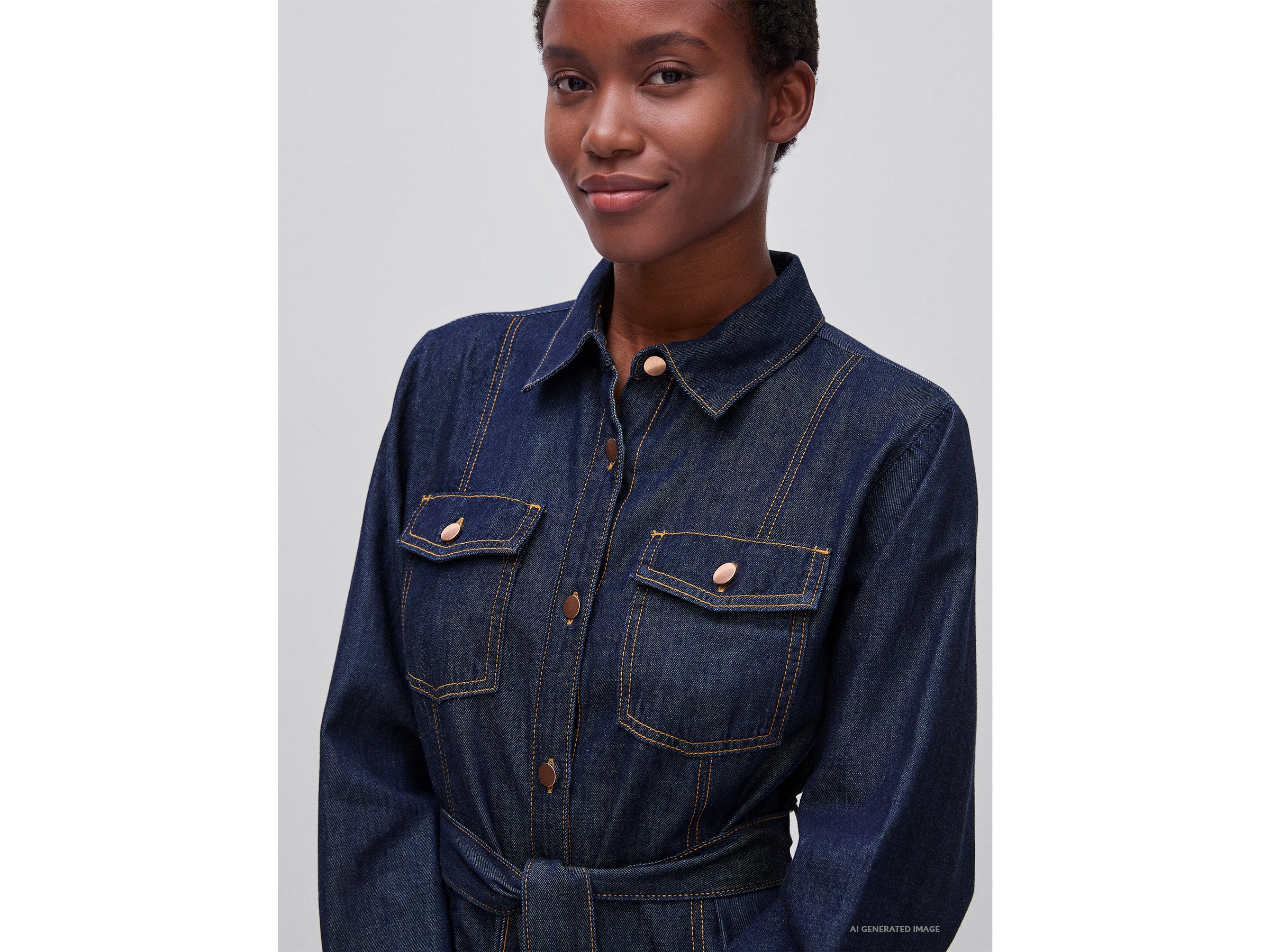 Vestido de jeans com cinto - ucb_image_FY