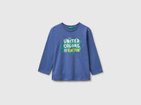 T-shirt in organic cotton with logo print - ucb_image_FS