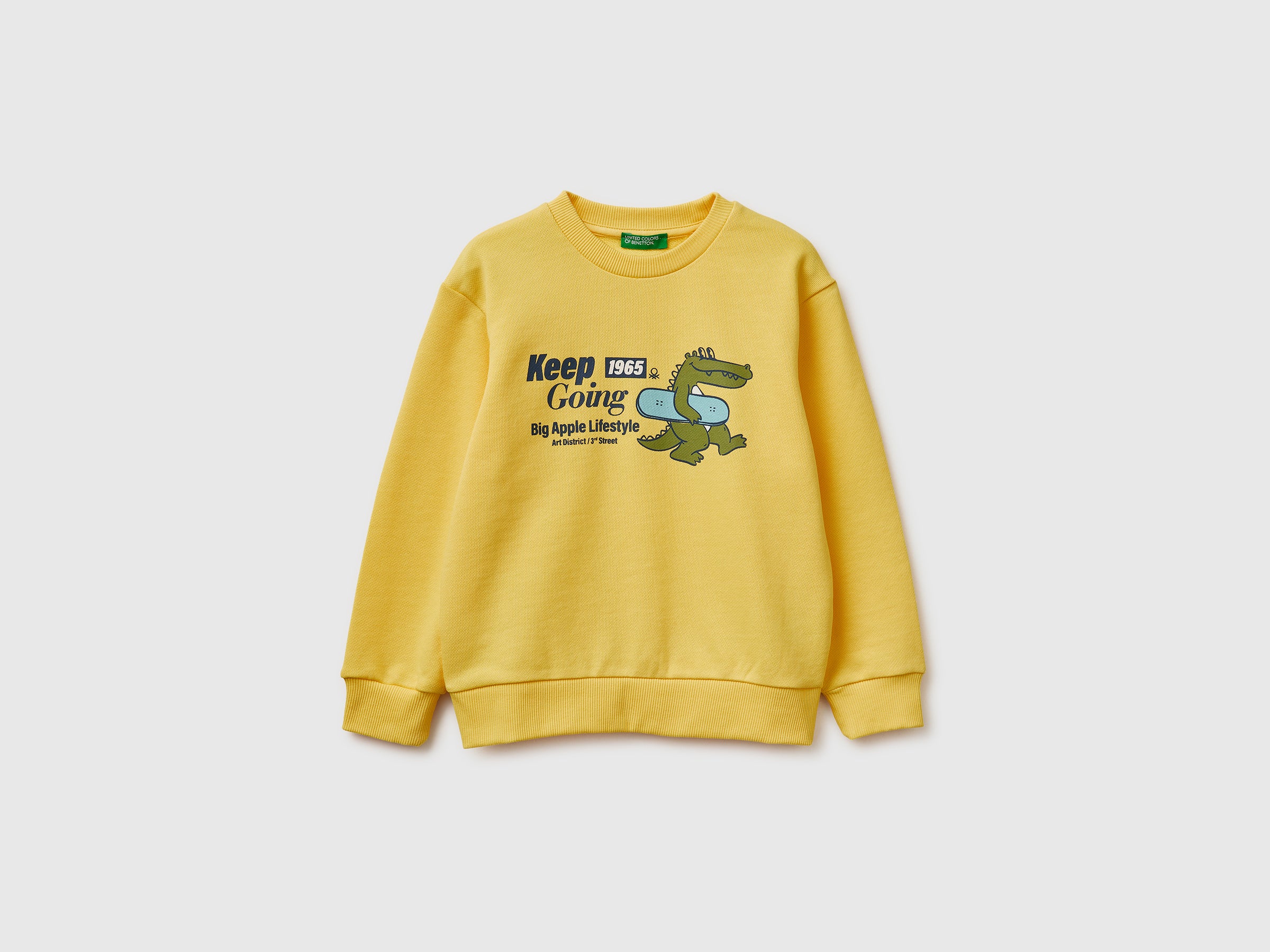 Oversized sweatshirt with print - ucb_image_FS