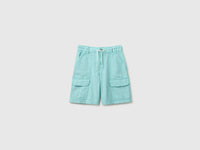 Regular fit Bermuda shorts with pockets - ucb_image_FS