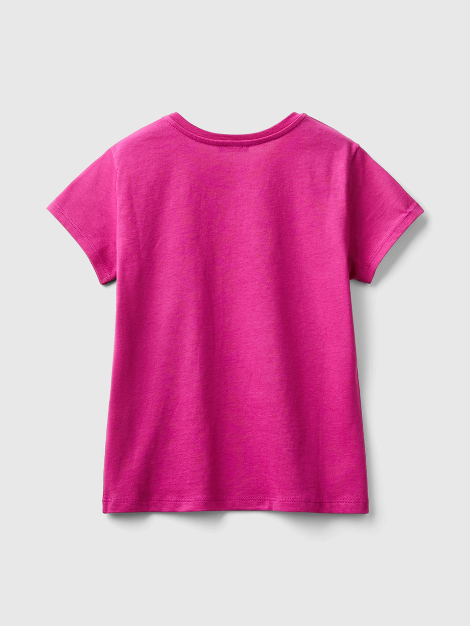 T-shirt com logótipo glitter em algodão orgânico - ucb_image_BS