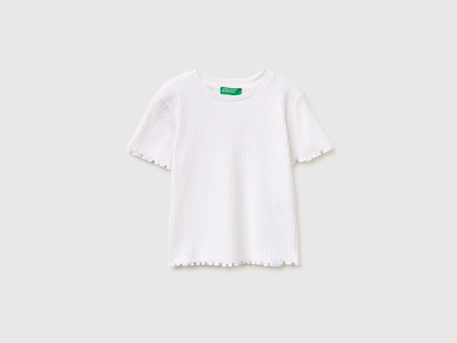 T-shirt em canelado stretch - ucb_image_FS