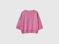 Crew neck sweater in cotton and wool - ucb_image_BS