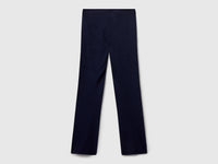 Leggings à boca-de-sino em algodão stretch - ucb_image_BS