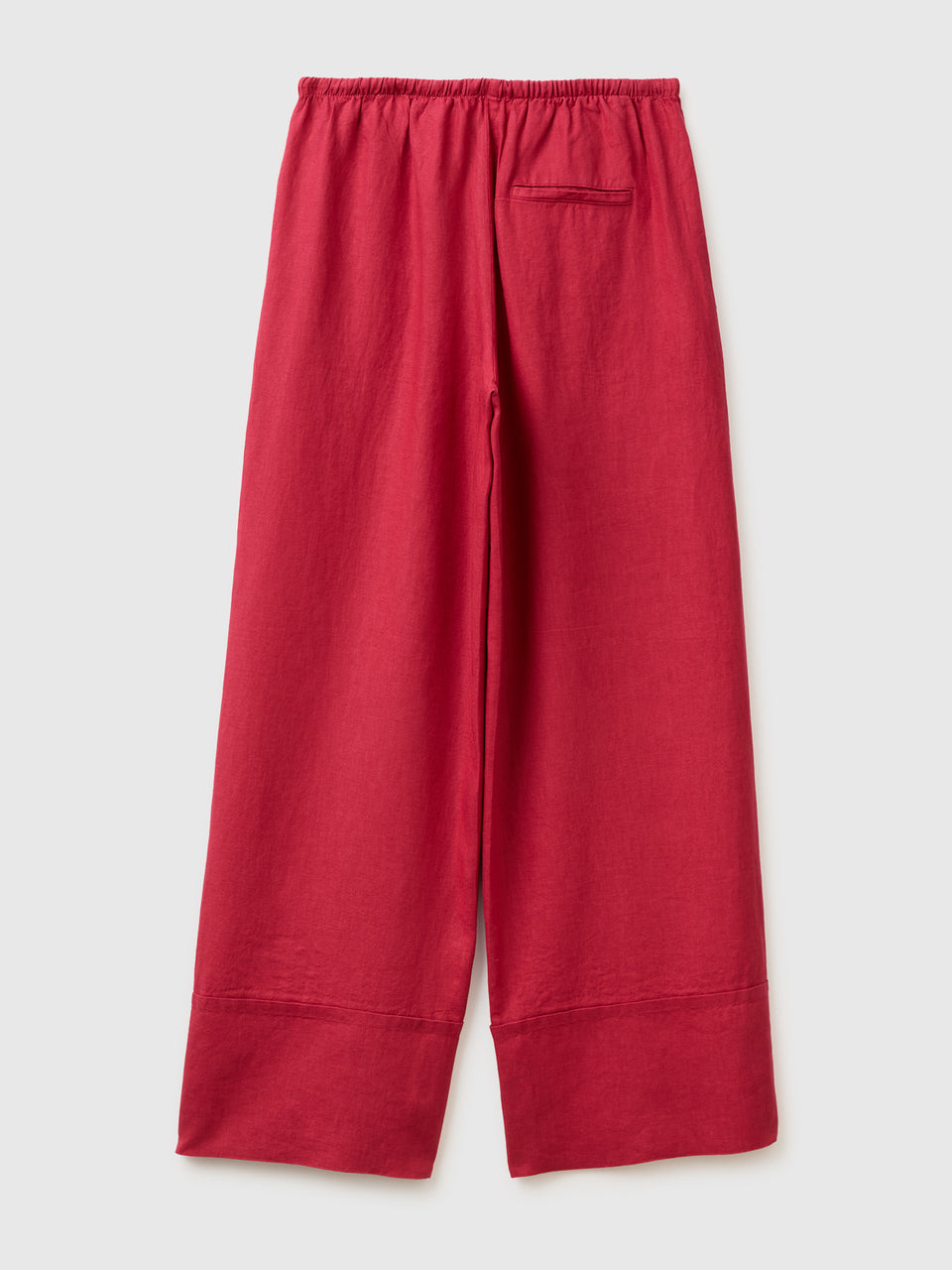100% linen cuffed trousers - ucb_image_BS