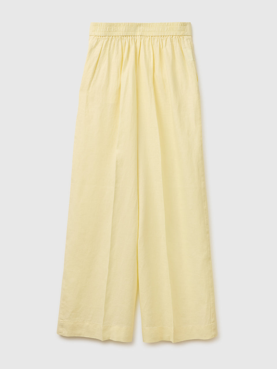 Palazzo trousers in pure linen - ucb_image_BS