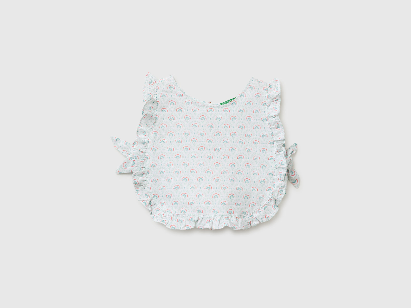 Blusa às flores em mistura de linho - ucb_image_FS
