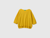 Boxy fit linen blend sweater - ucb_image_FS