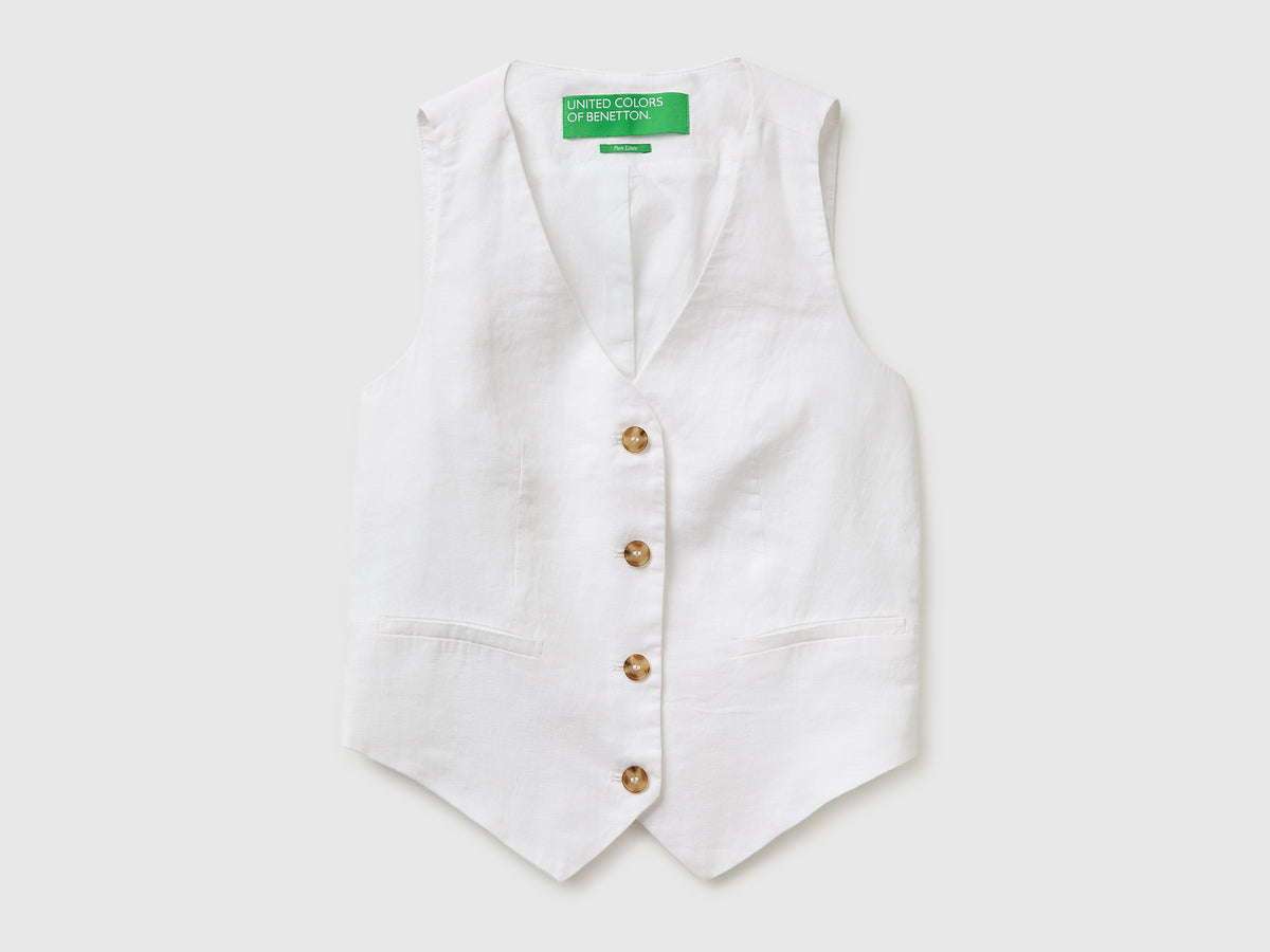 100% linen vest - ucb_image_FS