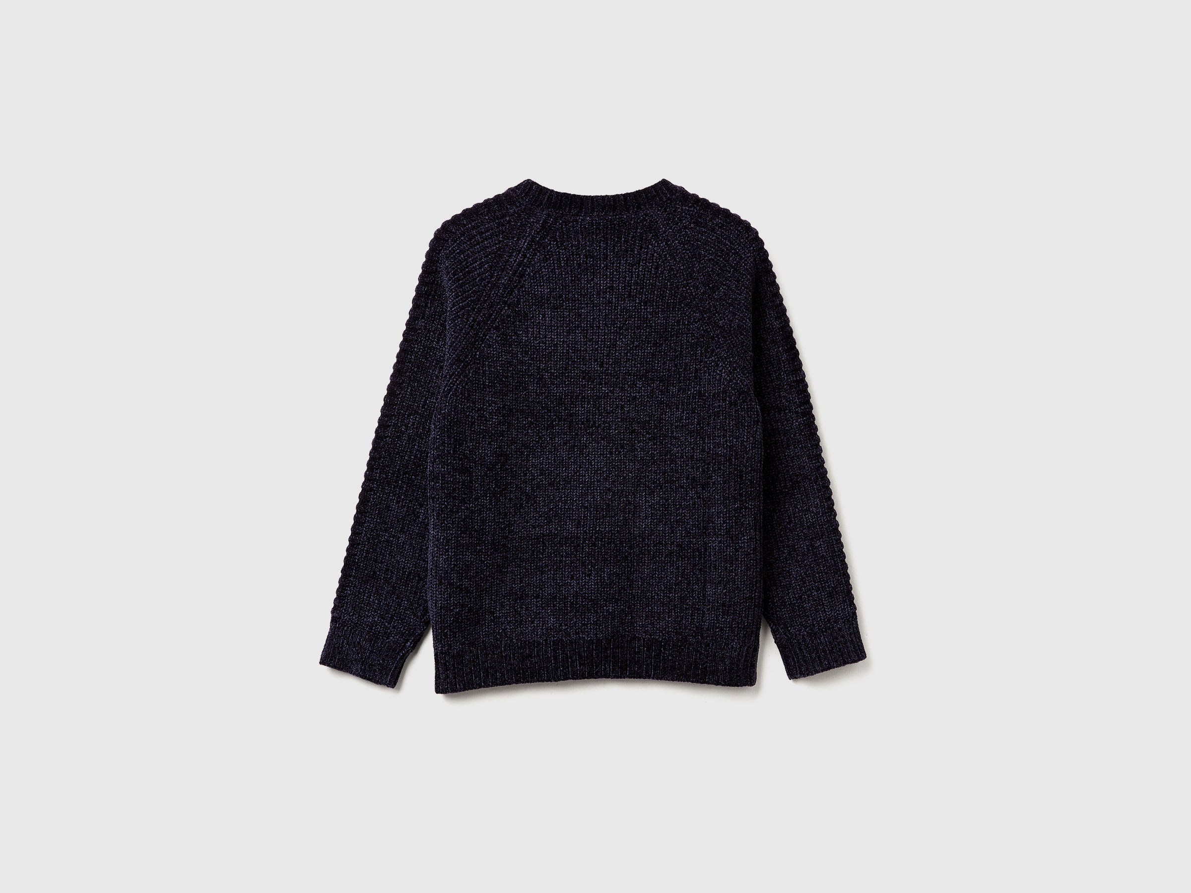 Camisola de gola redonda em chenille - ucb_image_BS