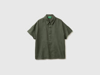 100% linen short-sleeved blouse - ucb_image_FS
